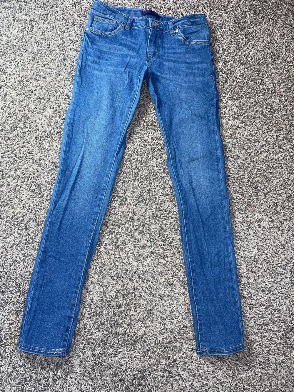 Girls Levis Denim Leggings girls size 14 regular adjustable waist skinny jeans